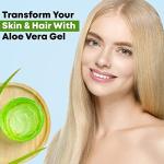 100% Organic Aloe Vera Gel for Skin and Hair