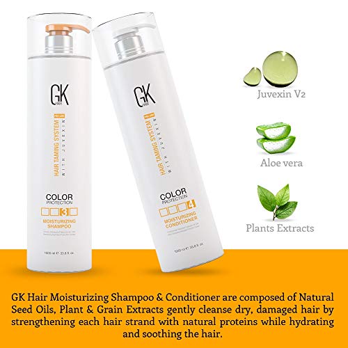 GK HAIR Moisturizing Shampoo & Conditioner Set