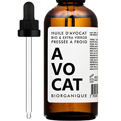 Organic Cold Pressed Avocado Oil for Skin and Hair