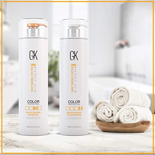 GK HAIR Moisturizing Shampoo & Conditioner Set