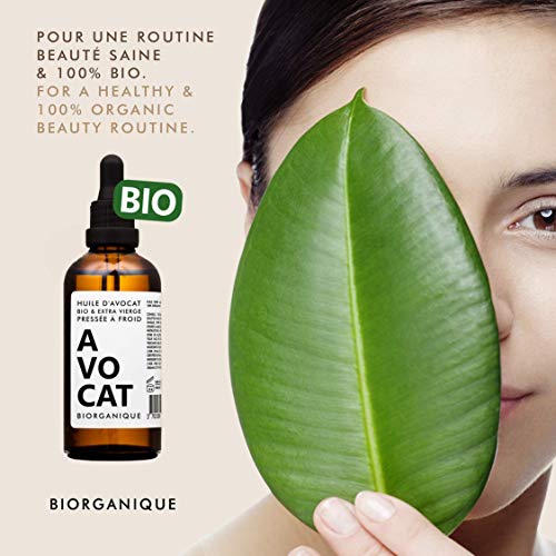 Organic Cold Pressed Avocado Oil for Skin and Hair