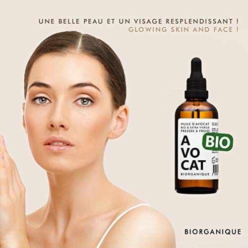 Organic Cold Pressed Avocado Oil for Skin and Hair