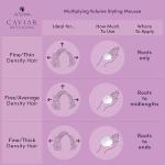 Alterna Caviar Anti-Aging Volume Mousse, 8.2 oz