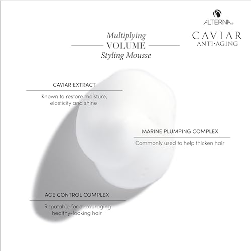 Alterna Caviar Anti-Aging Volume Mousse, 8.2 oz