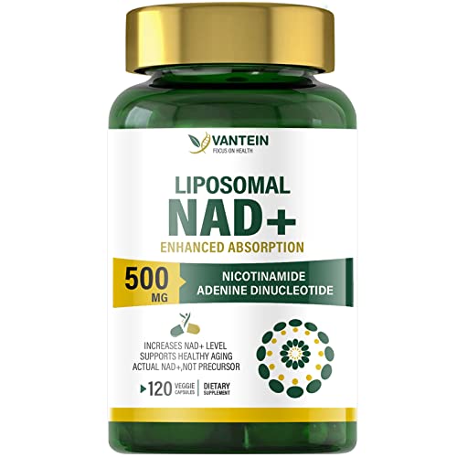 Liposomal NAD+ 500 mg for Anti-Aging Boost