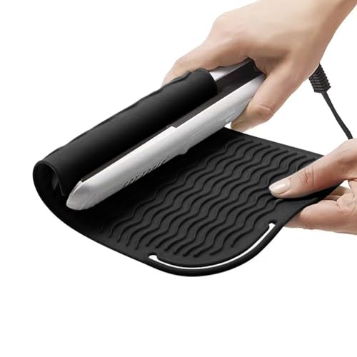 Silicone Heat Resistant Mat Set for Styling Tools