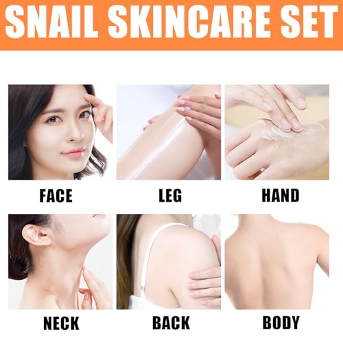 Snail Skincare Set for Youthful, Radiant Skin