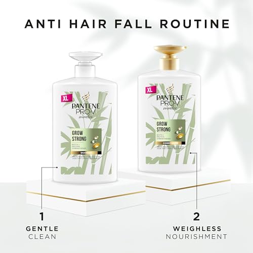Pantene Grow Strong Shampoo with Biotin, 1L