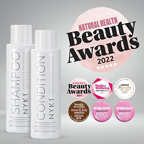 Sulfate Free Shampoo and Conditioner Set (500ml x2)