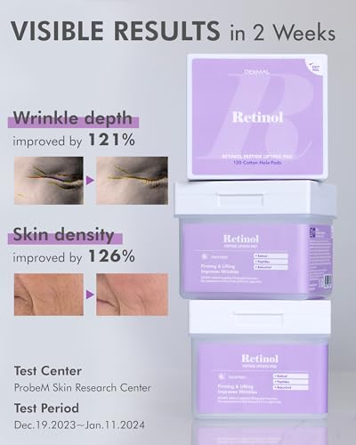 Retinol Peptide Lifting Pads for Anti-Aging