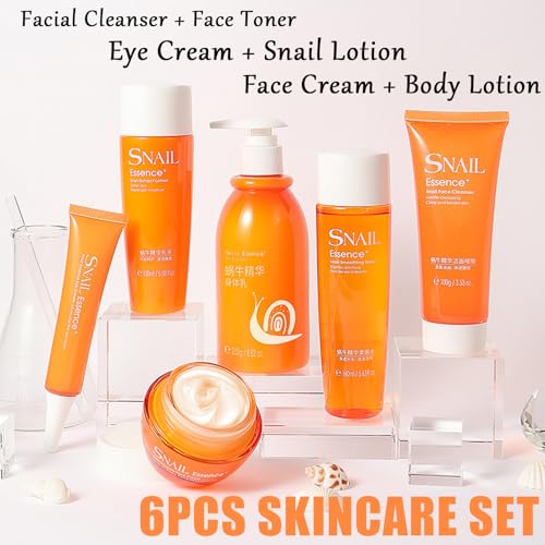 Snail Skincare Set for Youthful, Radiant Skin