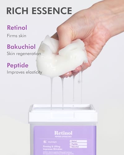 Retinol Peptide Lifting Pads for Anti-Aging