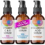 Retinol, Vitamin C & Hyaluronic Acid Serum Set