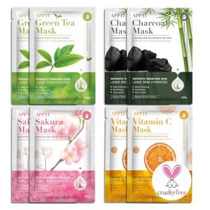 8-Pack Anti-Aging Hydrating Sheet Masks