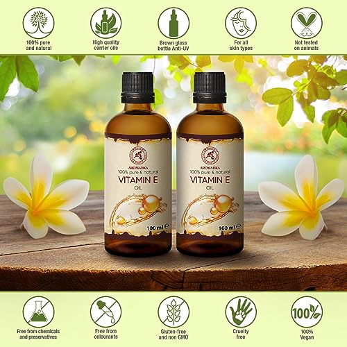 Vitamin E Oil 200ml for Hair and Skin