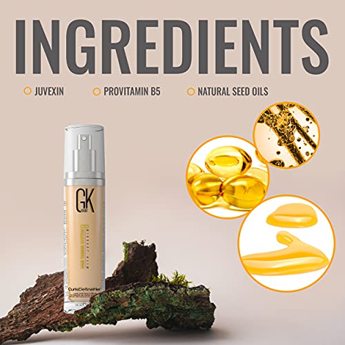 GK HAIR Curl Defining Cream for Frizz-Free Curls