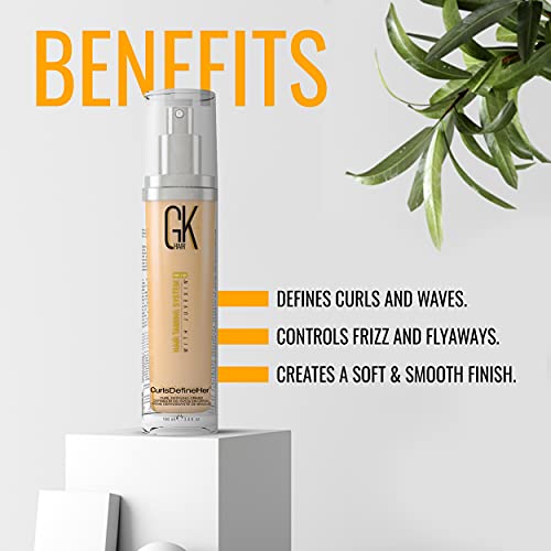 GK HAIR Curl Defining Cream for Frizz-Free Curls