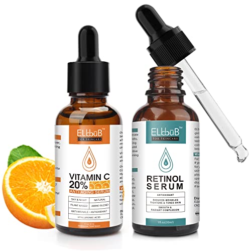 Vitamin C & Retinol Anti-Aging Serum for Face