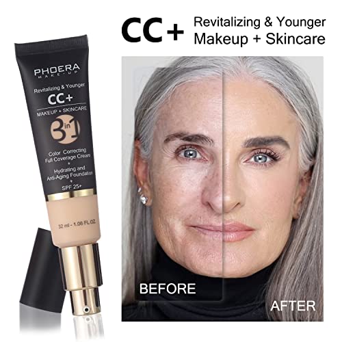 PHOERA CC+ Cream - Full Coverage & Anti-Aging