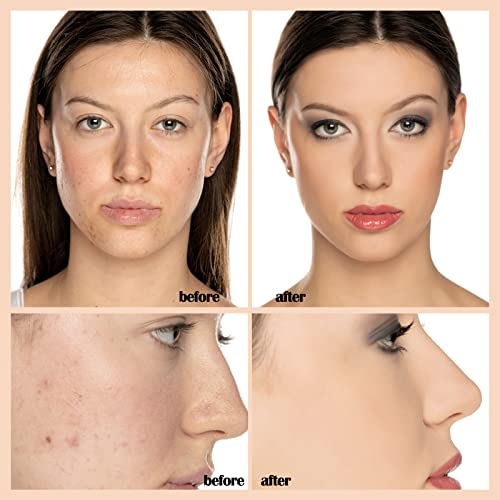 PHOERA Matte Liquid Foundation - Full Coverage, 30ml