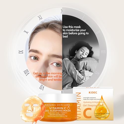 Vitamin C Overnight Face Mask for Hydration and Brightening
