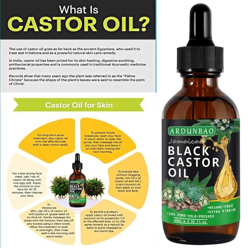Pure Jamaican Black Castor Oil for Hair & Skin