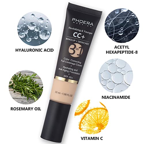 PHOERA CC+ Cream - Full Coverage & Anti-Aging