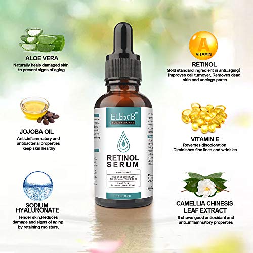 Vitamin C & Retinol Anti-Aging Serum for Face