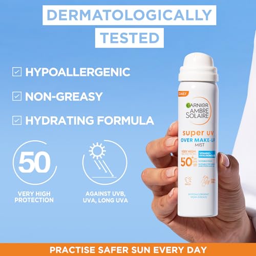 Garnier Sun Protection Mist SPF50 with Hyaluronic Acid