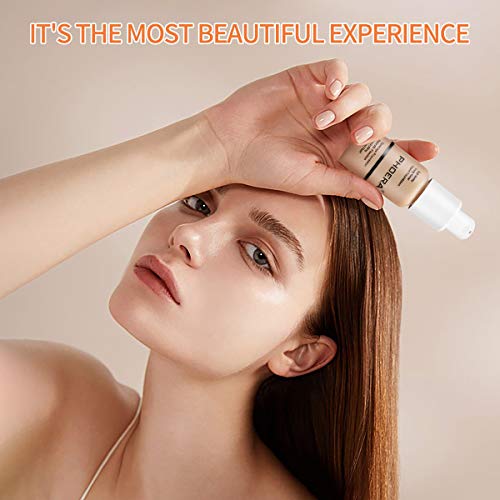 PHOERA Matte Liquid Foundation - Full Coverage, 30ml