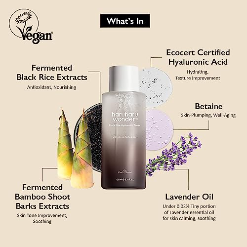 Haruharu Wonder Black Rice Hyaluronic Toner 300ml