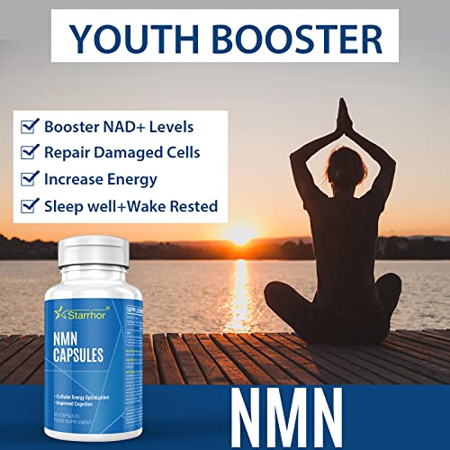 500mg NAD+ Supplement for Energy and Anti-Aging