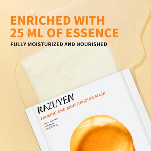 RAZUYEN Hydrating Firming Face Masks Set of 10