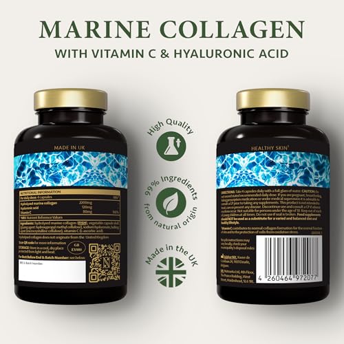 High Strength Marine Collagen Capsules for Skin