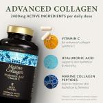 High Strength Marine Collagen Capsules for Skin