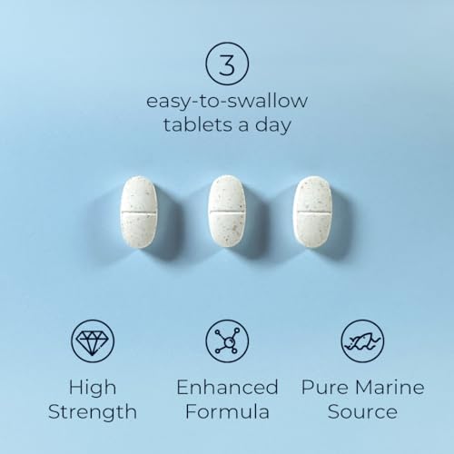 High Strength Marine Collagen Tablets with Vitamins
