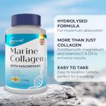 High Strength Marine Collagen Tablets with Vitamins