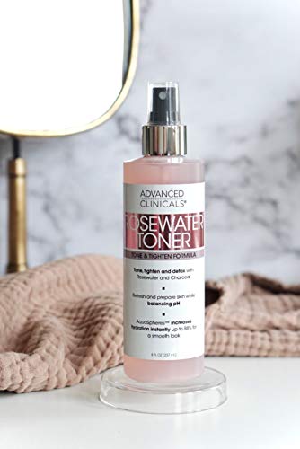 Collagen & Rosewater Facial Mist Toner, 8 Fl Oz