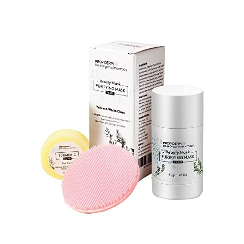 Propiderm Beauty Face Mask with Turmeric & Cucumber