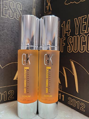 Organic Argan Oil Anti-Frizz Hair Serum Duo