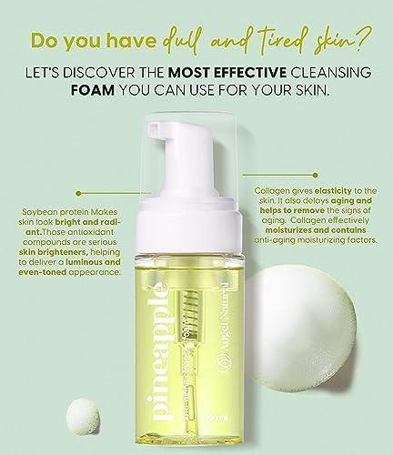 Angel Natural Collagen Foam Cleanser for Radiant Skin