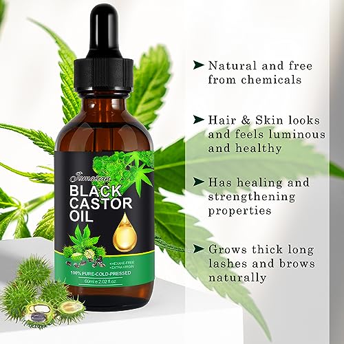 Pure Jamaican Black Castor Oil for Hair and Skin
