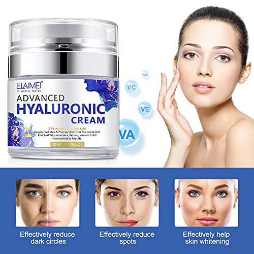 Hyaluronic Acid Cream for Youthful, Smooth Skin