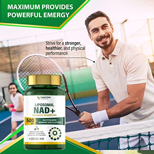 NAD+ 500mg Supplements for Energy and Anti-Aging