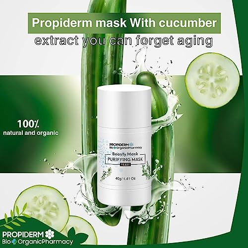 Propiderm Beauty Face Mask with Turmeric & Cucumber
