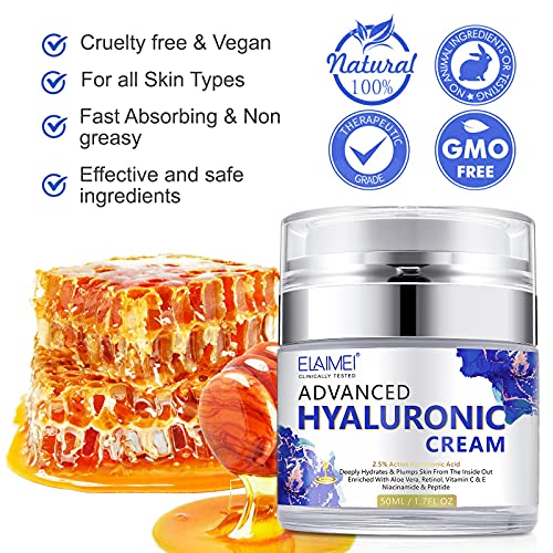 Hyaluronic Acid Cream for Youthful, Smooth Skin