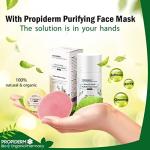 Propiderm Beauty Face Mask with Turmeric & Cucumber