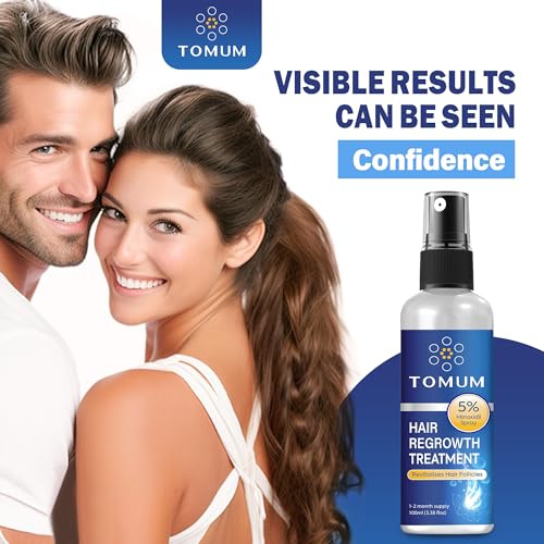 5% Minoxidil Hair Growth Spray for Men and Women