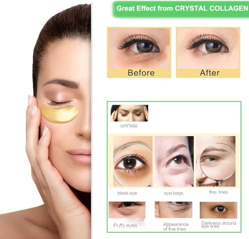 Crystal Collagen 24K Gold Under Eye Gel Masks