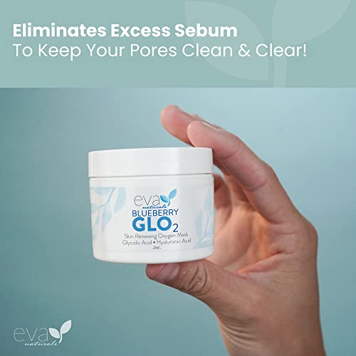 Eva Naturals GLO2 Oxygen Clay Mask - Anti-Aging